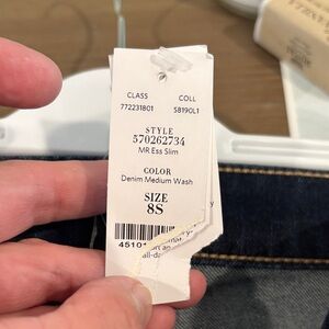 White House Black Market the slim Denim Medium Wash Jeans - Size 8S